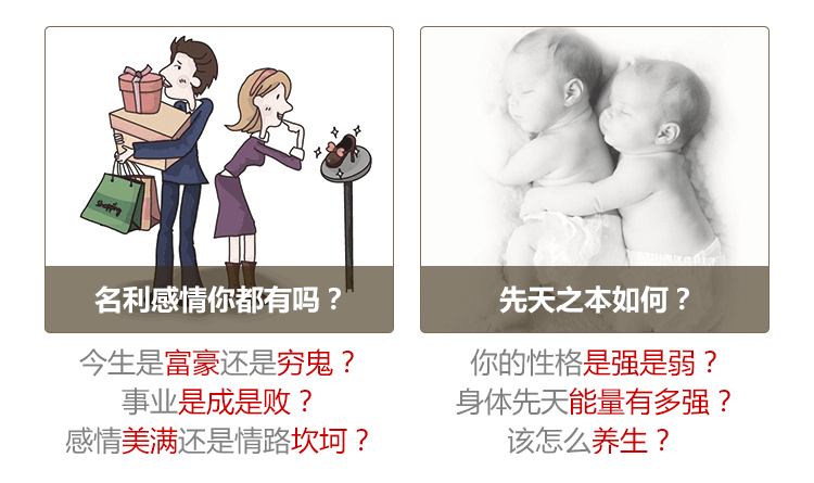 测试后您将知道以下信息